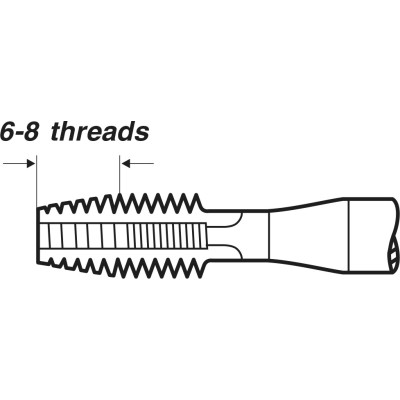 Metrikus Gépi menetfúró klt. HSS-E