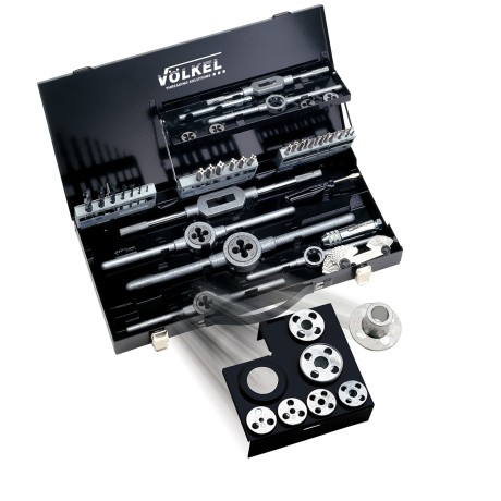 Menetmetsző-fúró klt. S.F.1 M3-M12 HSS-G 50db