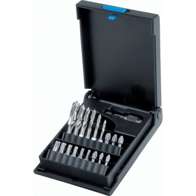 Fafúró klt. 3-10mm bit befogással HSS-G +bitek