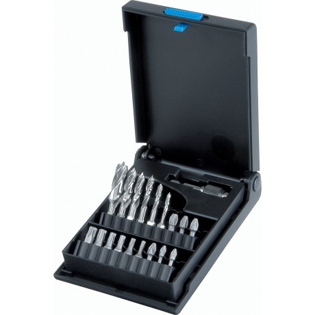 Fafúró klt. 3-10mm bit befogással HSS-G +bitek