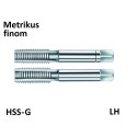 Metrikus (finom) kézi menetfúró klt. HSS-G Balos