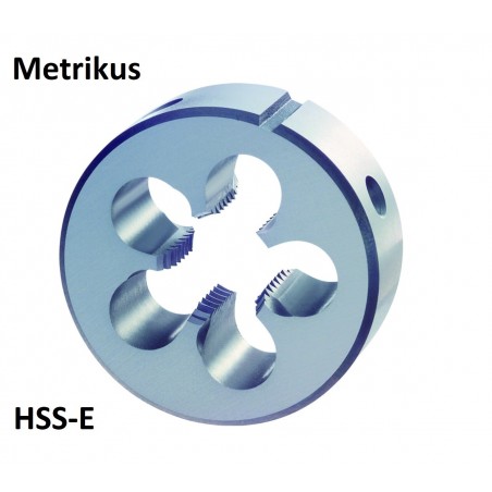 Metrikus (normál) Menetmetsző HSS-E DIN223
