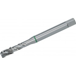 Metrikus Gépi menetfúró CSH DIN371 Form C/39° HSS-E zöld gyűrűs
