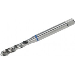 Metrikus (normál) gépi menetfúró CSH DIN371 HSS-E TiCN kék gyűrűs